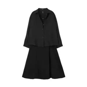 [LAP] 글로시 셔츠 원피스SET AS2EX440