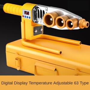 디지털 디스플레이 수도관 용접기 플라스틱 배관 난방 PPR RPV 버트 800W 20-63mm
