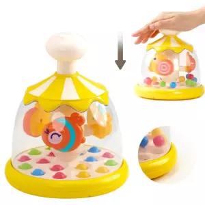 6개월 7개월아기 누루면 돌아가는 귀여운 장난감 7개월아기장난감