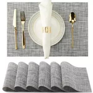 [콩심팥심]럭셔리한 PVC 식탁 매트 호텔용 오염방지 테이블보 바테이블