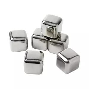 사각 아이스큐브 (6p) DK47 스텐볼 아이스볼 메탈얼음 하이볼 주방용품 위스키