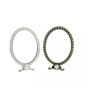 손거울 접이식 스탠드 거울 화장대 탁상 미니 거울 소 (KYR-W8F17E2)_