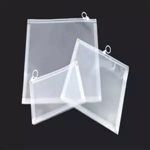 더샵이지 지퍼형 서류파우치 1P 여행용비닐파우치