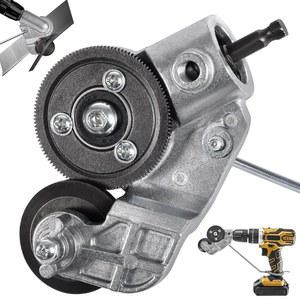 셀루미 혁신적인 전기 드릴 플레이트 커터 - 다양한 금속을 쉽게 자를 수 있는 다용도 금속 가위 부착 - 전문성과 혁신이 만나는 높은 정밀도, 높은 효율성