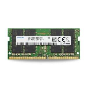 삼성 32GB (1x32GB) DDR4 2666MHz PC4-21300 SODIMM 2Rx8 CL19 1.2v 260핀 노트북 메모리 모듈 RAM 업그레이드 M471A4G43MB1-CTD