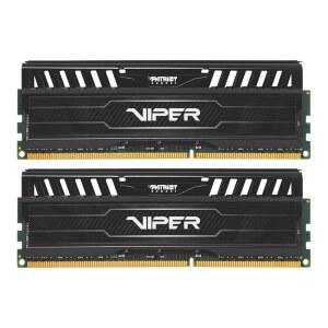 패트리어트 바이퍼 3 DDR3 RAM 16GB (2X8GB) 1600MHz CL9 1.5v UDIMM 데스크탑 게이밍 메모리 키트 XMP - PV316G160C9K와 호환됩니다