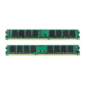 새 제품! 4GB 키트 2X 2GB DDR3 1333MHz PC3-10600 비 ECC 데스크톱 메모리 RAM 1333