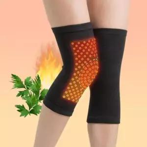 온열보호대 발열 무릎보호대 자가발열 무릎 관절 보호 밴드 1세트