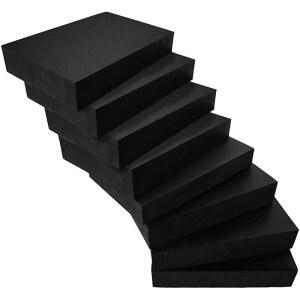 MyLifeUNIT EVA 충격 흡수 세탁기 패드, 세탁기 건조기 러닝머신용 방진 세탁기 매트 보호대 (8팩)