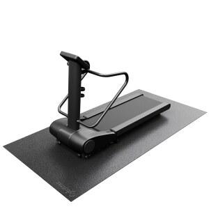 사이브스트랙스 러닝머신 매트, 고정식 스핀 바이크용 자전거 트레이너 매트, 96인치 x 48인치 자전거, 러닝머신, 타원형, 요가용 미끄럼 방지 운동 기구 매트 - 카펫이나 하드우드용 운동 바닥 보호대