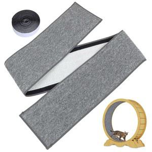 디디세온 고양이 운동용 휠 매트 비스키드 쿠션 패드 러닝머신 액세서리용 소형 반려동물용 휠 펠트 스크래치 패드