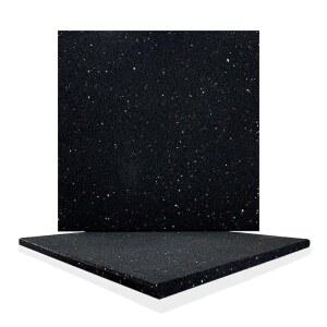 세탁기, 건조기, 오디오 장비, 근력 훈련 장비용 굿호일리 2팩 헤비 듀티 방진 패드 흡음 매트 19.7 x 19.7 인치 고무 진동 패드