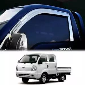 빗물받이 크롬 윈도우바이저 썬바이저 봉고3 더블캡 윈도우몰딩
