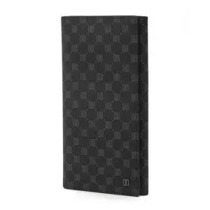 닥스 DBWA5F121BK 장지갑LOUIS PVC루이스 PVC 블랙 가죽 로고 DD 패턴