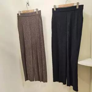 [하프클럽/스테파니]스테파니 HC07 자가드 보보통 밴드 팬츠 A25PT5217