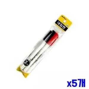 [문구] 유성 네임펜 색상홍합 2P세트 x5개