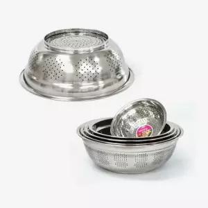 대형 스텐 타공 다라이 8호/9호 스텐대야 스텐다라이