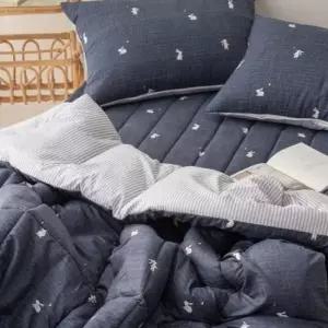 토끼이불 아이침구세트 토끼이불패드세트 (Q 네이비)