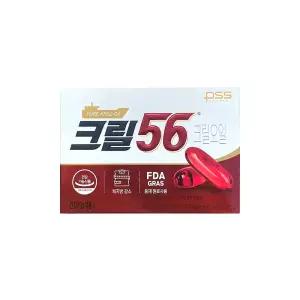 크릴56 크릴오일 1000mg x 30캡슐 x 1개월