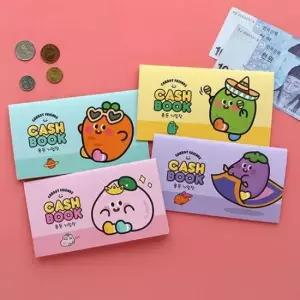 이쁜가계부 핑크풋 당근 용돈기입장 올바른소비습관