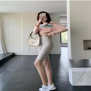 여름레깅스 여성 5부 레깅스 바이커 쇼츠 반바지레깅스 요가 여름