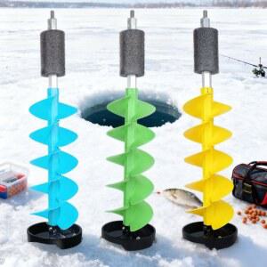 아이스오거 빙어 얼음 뚫기 어탭터 산천어 프록스 빙판 레귤러 화천 전동용 칼날 조립됨