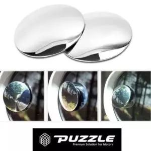 [CAR] 원형각도 사이드미러 차량부착 후방보조 무테거울