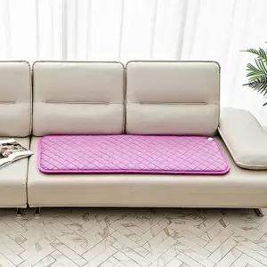 국내생산 3인 전기방석 (140x50cm) 벨로아 온열방석 전기매트