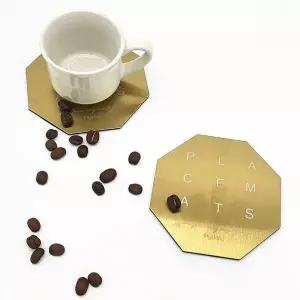 [골드스마일]고급 티코스터 메탈 컵받침 컵받침대