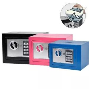 비밀 안전한 통장 보관함 개인용 금고 소형