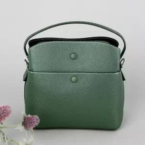 대학생쇼퍼백 여성 캐주얼 소가죽 토트백 크로스백 올리브색 가방