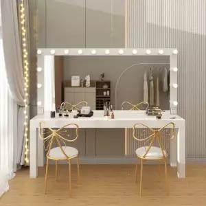 화장대 메이크업 조명 수납장 서랍장 거울 화장대정리