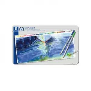 스테들러 카라트 수채색연필 60색세트 틴케이스/125 M60