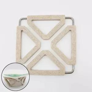 F1 접이식 냄비받침대 사각베이지