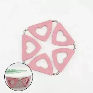 F1 접이식 냄비받침대 오각핑크