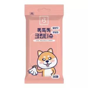 브리더랩 똑똑똑 크린티슈 발바닥 엉덩이
