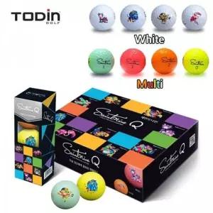 골프 골프용 화이트 세인트나인 Q 3피스 3개입