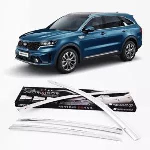 튜닝용품 흡연 및 우천시 차량 환기용 쏘렌토 크롬바이저 MQ4