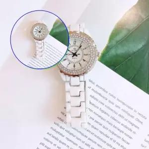 쌍문상회 손목 여학생 세련시계 여성 패션 세라믹 체인