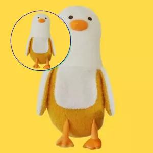 쌍문상회 바나나 오리 바디필로우 인형 쿠션 애착안고자는
