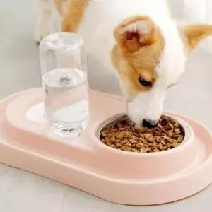 [반려] 고양이 2구 식기 사료급식기 자동