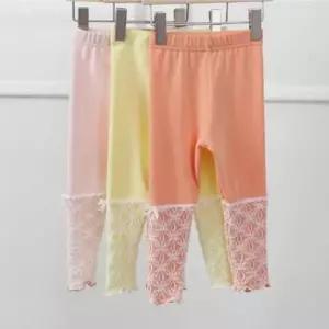 여아레깅스 여아 레이스 레깅스 어린이 나들이 패션 바지 팬츠