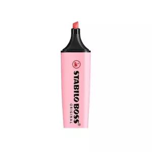 스타빌로 보스 오리지날 형광펜 129 파스텔 핑크블러쉬/심굵기