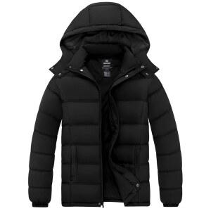 원트도 남성 패딩 따뜻한 방수 겨울 코트 후드 파카 재킷 정규 및 빅 사이즈