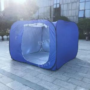 간이 부스 쉘터 천막 방풍 야외 캠핑 쉼터 이동식소형천막창고 그늘막 비막이 농막 텐트