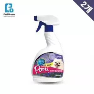 [JH9P130T_52CM]배설장소 은나노 라벤더향 소취제 1000mlx2