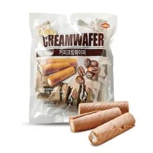 커피크림 웨이퍼롤 180g x 6개