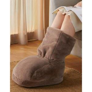 가정용 전기풋워머 겨울 플리스 스웨이드 온열 용샤오먀오 따뜻한 발방석 USB 플레이