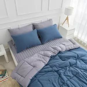 슈퍼싱글이불 딥슬립 간절기 이불패드세트 SS 네이비 패드 그레이