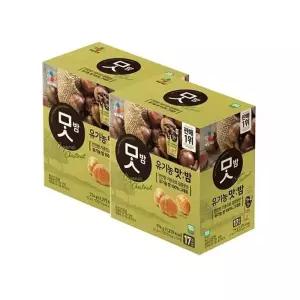 CJ 유기농 맛밤 42g 17개 x 2세트